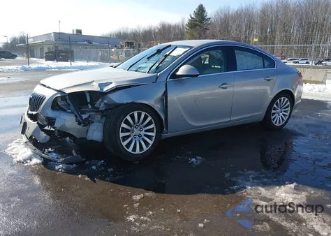 2011 Buick Regal Cxl Russelsheim z USA, uszkodzony, nr VIN W04GR5ECXB1131271